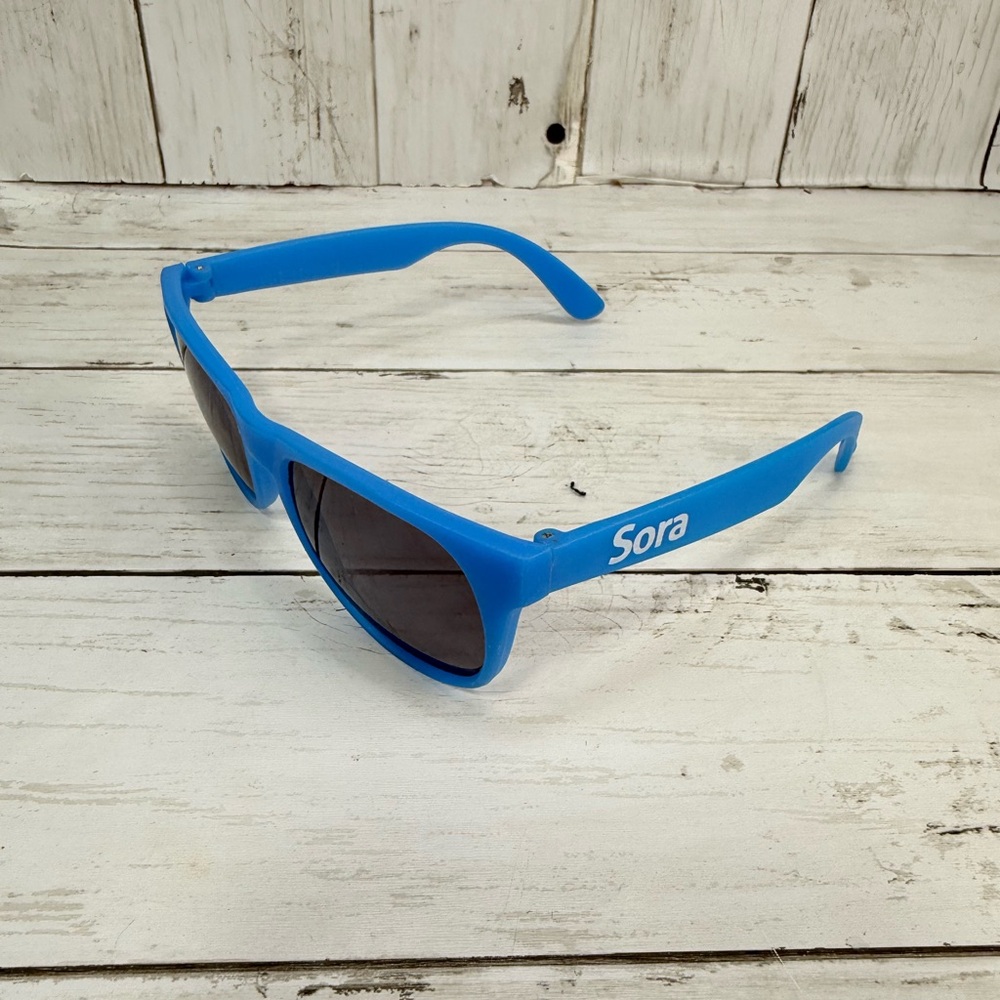 VTG Plastic Blue Sora shade sunglasses Beachwear Vacation Unisex